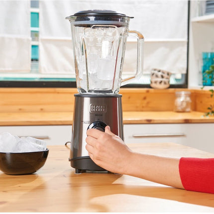 BLACK+DECKER - Blender - 1,5 Liter - 800 Watt - Blender & Smoothie maker - Zwart - Seprio