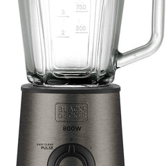 BLACK+DECKER - Blender - 1,5 Liter - 800 Watt - Blender & Smoothie maker - Zwart - Seprio