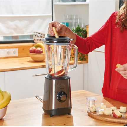 BLACK+DECKER - Blender - 1,5 Liter - 800 Watt - Blender & Smoothie maker - Zwart - Seprio