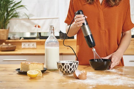 Black+Decker BXHBA1000E - Multifunctionele Staafmixer met Blender en Klopper - 1000 W - RVS - Seprio