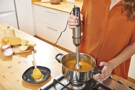 Black+Decker BXHBA1000E - Multifunctionele Staafmixer met Blender en Klopper - 1000 W - RVS - Seprio