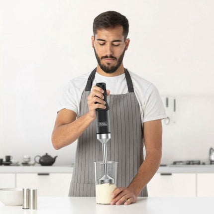 Black+Decker BXHBA1501E - Staafmixer - 1500W - Traploze Snelheid - RVS Messen - Seprio