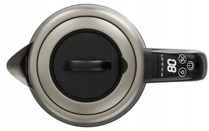 Black+Decker - Elektrische waterkoker BXKE2205E | 2200W | 1,7L glazen houder | roestvrijstalen filter | digitale temperatuurregelaar 60 - 100ºC | LED - verlichting | 360° rotatie | luchtdicht deksel - Seprio