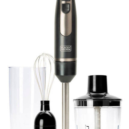 BLACK+DECKER - Staafmixer - 800W - 20 Instelbare Snelheden - Turbo - functie - RVS Messen - Anti - Spat Design - BPA - vrij - Accessoires Vaatwasmachinebestendig - Seprio