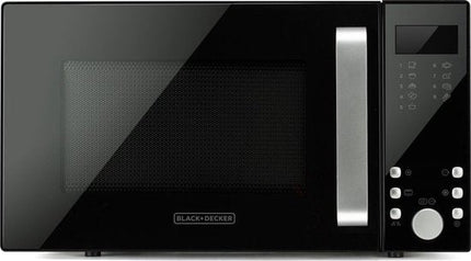 BLACK+DECKER - Vrijstaand Magnetron met Grillfunctie 23L – Digitaal Display – 9 Automatische Programma’s – Ontdooifunctie – Timer – 900W – Zwart - Seprio