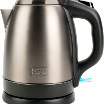 BLACK+DECKER - Waterkoker 1,2L - 2200W - Roestvrijstaal - Seprio
