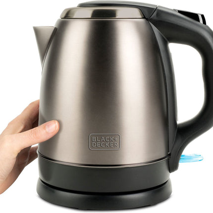 BLACK+DECKER - Waterkoker 1,2L - 2200W - Roestvrijstaal - Seprio