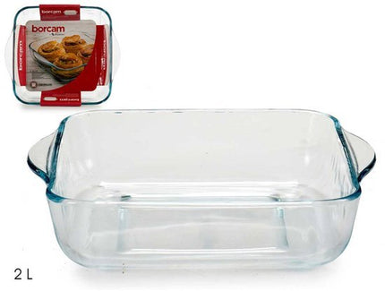 Borcam - Vierkante Ovenschaal - Glas - 2L - Seprio