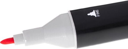 Dubbelzijdige Alcoholmarkers 168 - delig – Twinmarkers in Etui – Dual Tip Stiften met Dikke & Dunne Punt – Kleurstiften voor Tekenen, Handlettering & Bullet Journals - Seprio