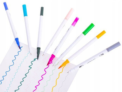 Dubbelzijdige Markers Set 100 Kleuren in Koffer - Seprio