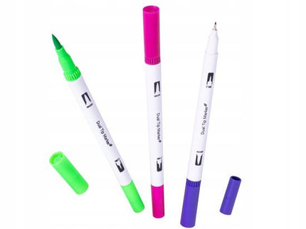 Dubbelzijdige Markers Set 100 Kleuren in Koffer - Seprio
