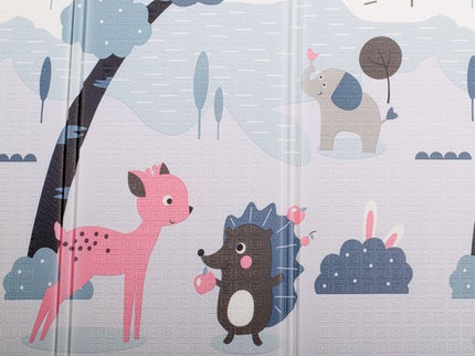 Educatieve mat voor kinderen straat / bos 177x158x0.8cm - Seprio