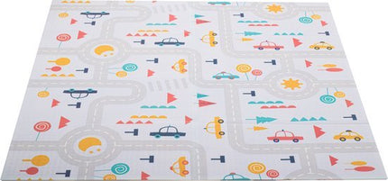 Educatieve mat voor kinderen straat / bos 177x158x0.8cm - Seprio