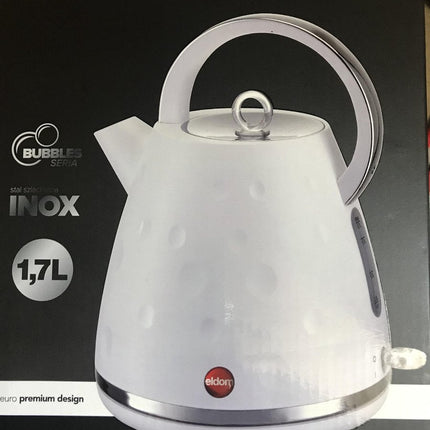 Eldom C245SB retro waterkoker – 1,7 liter – wit - Seprio