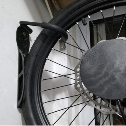Fiets Ophangsysteem Set (2 stuks) - Ophangbeugel tot 25 kg - zwart - Seprio