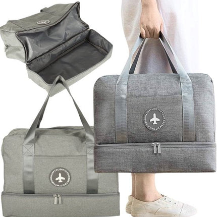 Handbagage - Reistas - Geschikt voor Transavia, TUI, Vueling & WizzAir - 40x30x20 cm - Maximale Formaat Underseater - Grijs - Seprio