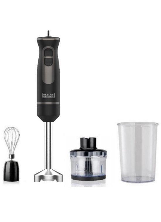 Handblender Black & Decker BXHBA800E Zwart 800 W - Seprio