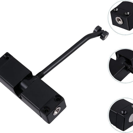Hauskraft - Deurdranger voor Binnen & Buiten - Deurveer - Zwart - Deursluiter - t/m 40kg - Deurdranger voor Binnendeur - Deurdranger voor Buitendeur - Verstelbaar - Bespaar Energie - Seprio