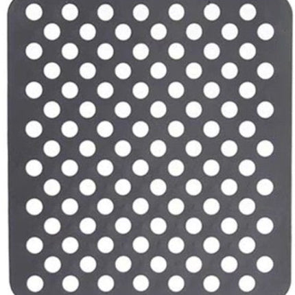 Hauskraft - Gootsteenmat - Rechthoekig - Spoelbakmat - Spoelbakmat - Spoelbak Beschermer - 31x26 cm - Grijs - Seprio