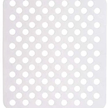Hauskraft - Gootsteenmat - Rechthoekig - Spoelbakmat - Spoelbakmat - Spoelbak Beschermer - 31x26 cm - Wit - Seprio