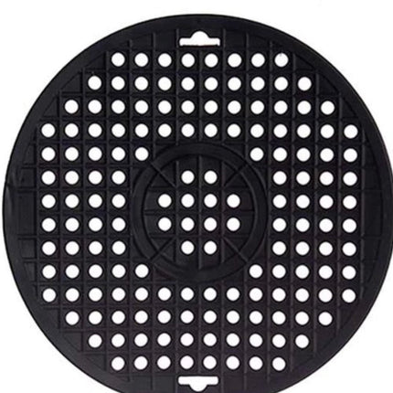 Hauskraft ronde gootsteenmat – Ø31 cm – zwart, wit of grijs - Seprio