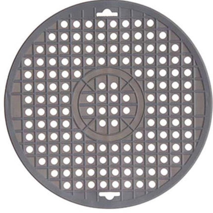Hauskraft ronde gootsteenmat – Ø31 cm – zwart, wit of grijs - Seprio