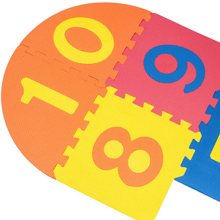 Hinkelbaan Foam - Hinkelpad Hinkelmat - Puzzel Leren Tellen - Sport & Spel - Beweegspelletje - Behendigheid - Puzzelstukken met Cijfers - Voor Buiten en Binnen - Seprio
