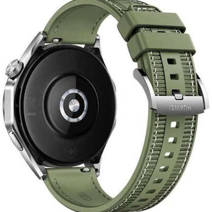 HUAWEI WATCH GT 4 - 46MM - Groen Composiet Horlogeband - Verbeterd 24/7 gezondheidsbeheer - Tot 2 weken batterijduur - Compatibel met iOS & Android - Seprio