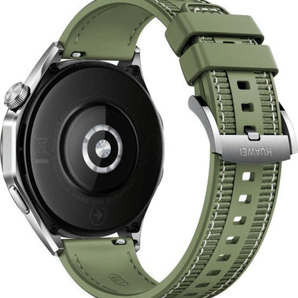 HUAWEI WATCH GT 4 - 46MM - Groen Composiet Horlogeband - Verbeterd 24/7 gezondheidsbeheer - Tot 2 weken batterijduur - Compatibel met iOS & Android - Seprio