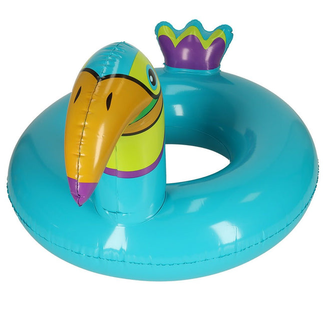 IKONKA - Zwemband voor Kinderen - Zwemring Toekan - 70 cm - Opblaasbaar - Seprio