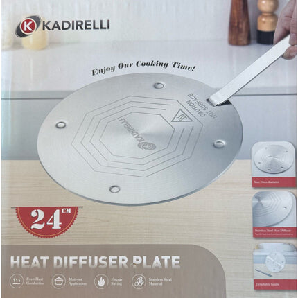 Inductie Adapterplaat - Afneembaar Handvat - Inductie Beschermer - Seprio