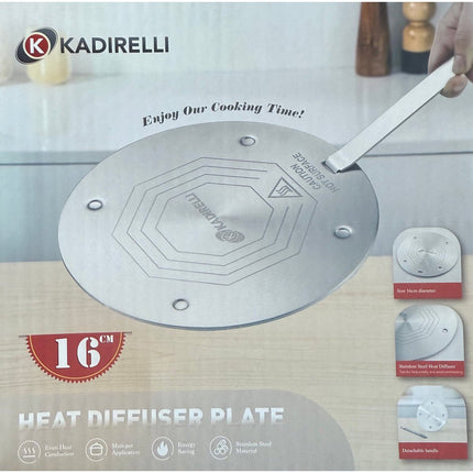 Inductie Adapterplaat - Afneembaar Handvat - Inductie Beschermer - Seprio