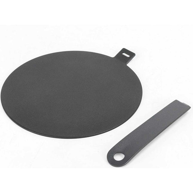 Inductie Adapterplaat RVS 24 CM - Inductie Adapter Inductieplaat - Afneembaar Handvat - Seprio