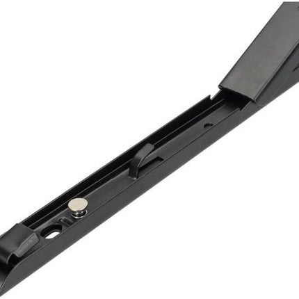 Inklapbare Plankdrager Set - 20 cm Plankbreedte - Set van 2 Stuks - Plankdragers L Vorm - Plankdragers - Mat Zwart - Seprio