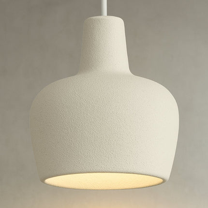 Kadirelli - Hanglamp – Plafonniere Plafondlamp – Wabi Sabi – Japandi Hang Lamp – 43 CM – Wit – Slaapkamer Lamp – Hanglamp Eetkamer - Seprio
