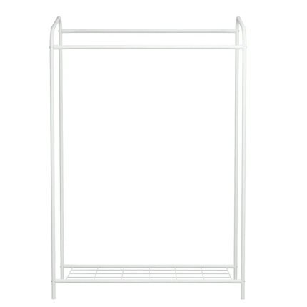 KAIA Design Kledingrek Double - 140x104x40 CM - Wit - Seprio