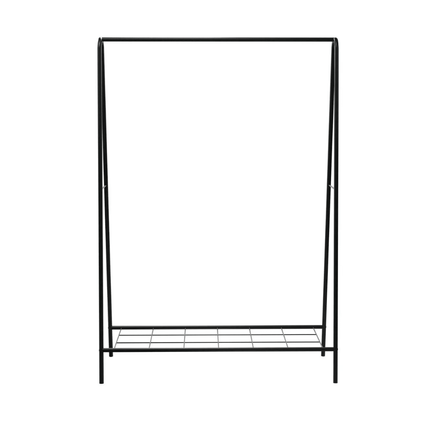 KAIA Design Kledingrek Oval - Metaal - 150x104x40 CM - Zwart - Seprio