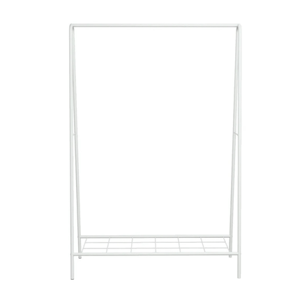 KAIA Design Kledingrek Oval - Metaal - 150x40x104 CM - Wit - Seprio