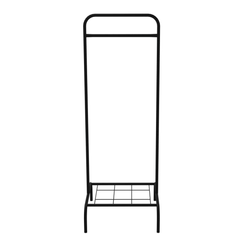 KAIA Design Kledingrek Single Small - 132x47x46 CM - Zwart - Seprio