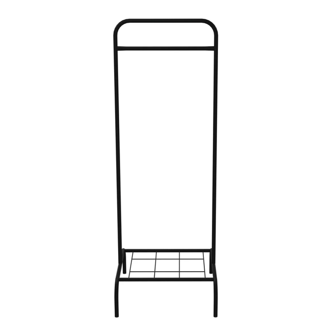 KAIA Design Kledingrek Single Small - 132x47x46 CM - Zwart - Seprio