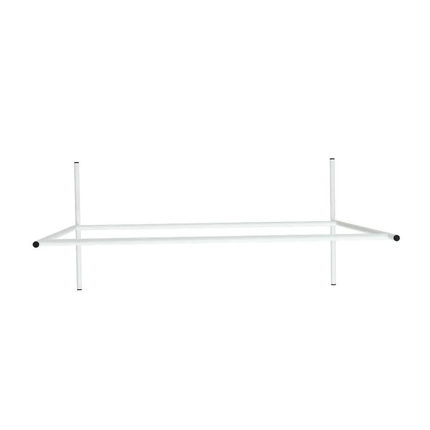 KAIA Design Kledingrek Square - 127x104x50 CM - Wit - Seprio