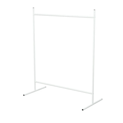 KAIA Design Kledingrek Square - 127x104x50 CM - Wit - Seprio