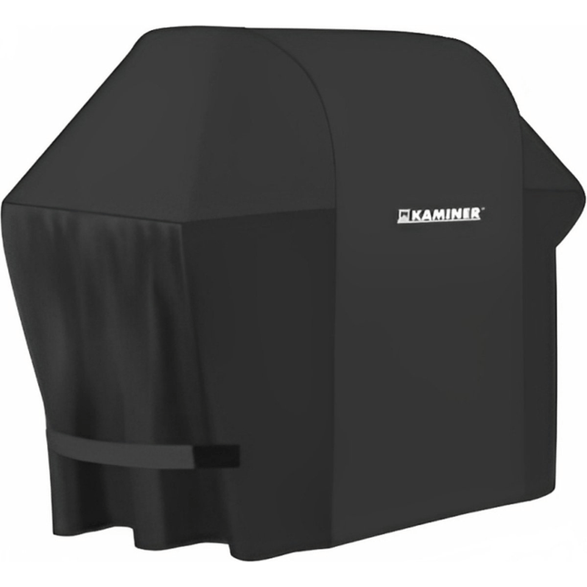 Kaminer - Barbecue Hoes - 100x60x95cm - Universele BBQ Hoes - Afdekhoes BBQ - Beschermhoes BBQ - Waterdicht - Zwart - Seprio