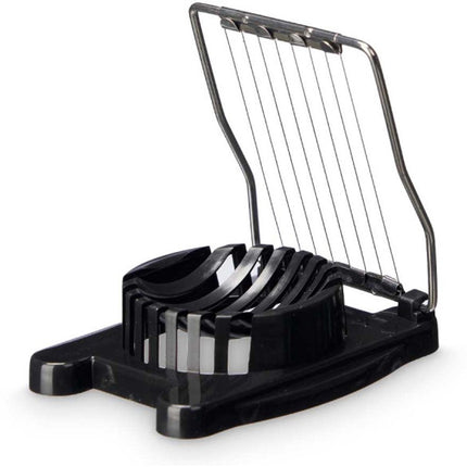 Kinvara - Ei Snijder - Eiersnijder - RVS Draad - Zwart - Met Grip - Anti - Slip - Seprio