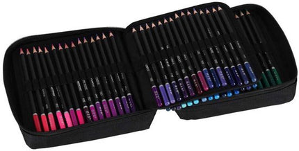 Kleurpotloden Set 120 Stuks - Professionele Tekenset in Luxe Ritscase - HB Potloden met Intense Pigmenten - Inclusief Gum en Puntenslijper - Voor Volwassenen en Kinderen - Schetsen Kleuren en Illustreren - Seprio