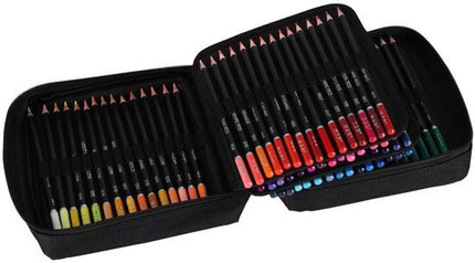 Kleurpotloden Set 120 Stuks - Professionele Tekenset in Luxe Ritscase - HB Potloden met Intense Pigmenten - Inclusief Gum en Puntenslijper - Voor Volwassenen en Kinderen - Schetsen Kleuren en Illustreren - Seprio