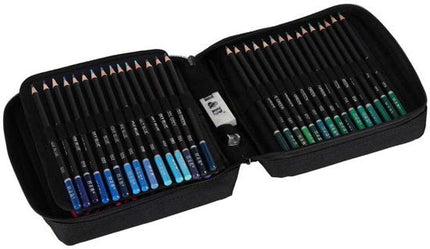 Kleurpotloden Set 120 Stuks - Professionele Tekenset in Luxe Ritscase - HB Potloden met Intense Pigmenten - Inclusief Gum en Puntenslijper - Voor Volwassenen en Kinderen - Schetsen Kleuren en Illustreren - Seprio