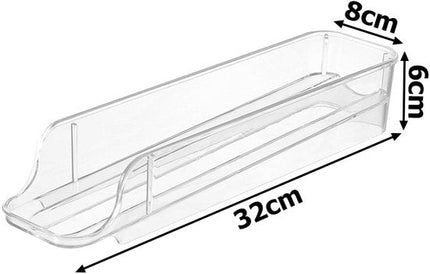 Koelkast Ei Opbergdoos - Koelkast eierdispenser - 4 verdiepingen voor 28 eieren - opslag - automatisch oprolbare doos - Ei Houder - Eierrek Organizer - Eierdoos koelkast - Transparant - Seprio