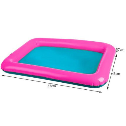 Kruzzel - Creatieve Zandset - Magisch Blauw Zand - Zandbak en Vormpjes - 2 KG - Magic Sand - Seprio