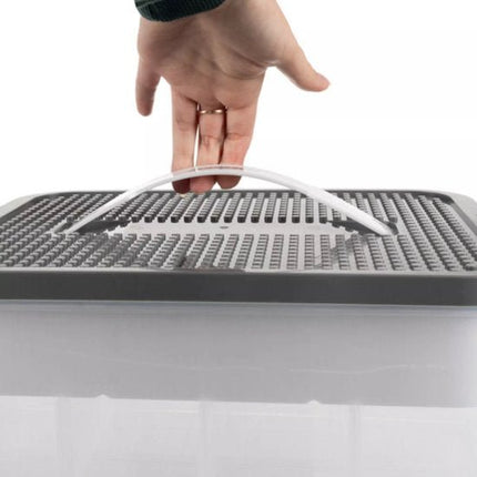 Kruzzel Stapelbox - Block box 3‑lagen – blokken eenvoudig opruimen - 22 liter - Seprio